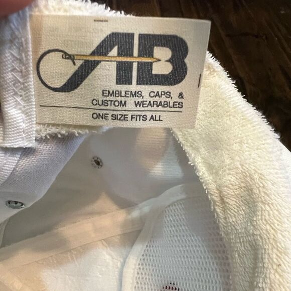 Vintage Carolina Freight Embroidered White Snapback Hat Cap Made in USA - Picture 7 of 8